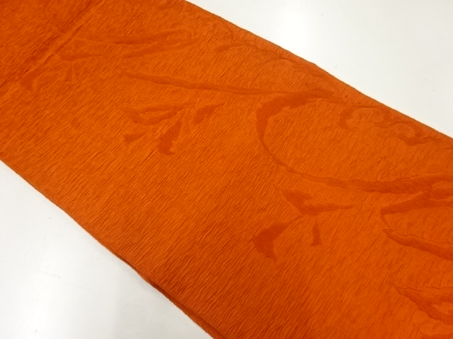 JAPANESE NAGOYA OBI / WOVEN ARABESQUE